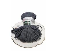 YarnArt Macrame Braided Cotton Cord Yarn, Thick Macrame Rope for Bags and Home Decor (07)