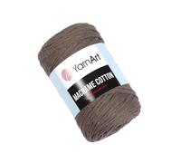 YarnArt Macrame Cotton, Taupe, 246 Yds, 80% Cotton, 20% Polyester, Medium Weight, Perfect for Macrame, Knitting, Crochet, Crafting, Home Decor