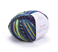 YarnArt Medium Weight Variegated Wool Yarn - Soft, Warm, Easy Care - 125m/50g - Multicolor - Ideal for Sweaters, Scarves, Hats & More
