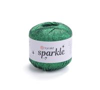 YarnArt Sparkle - Metallic Glitter Thread for Crochet, Knitting, Amigurumi, Shawls, Cardigans & DIY Bag Projects (1333)