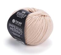 YarnArt Unique Imperial Merino Yarn 100% Merino Wool Yarn for Knitting Luxurious and Soft Yarn for Hand Knitting & Crocheting 1.76 oz/50g, 109 yds/100 Meters Extra Fine Merino Wool (3305)