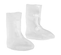 YARNOW 1 Pair Boot Covers Hiking Leg Gaiters Waterproof Pvc Rain Defense Non Slip White High Cut Outdoor Sports Hiking Seasons