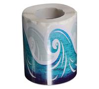 YARNOW 1 Roll Delicate Border Sticker Bulletin Board Trim Blue Paper Material Smooth Surface Stable Quality for Bulletin Boards Classroom Decoration