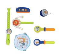 YARNOW 1 Set Adorable Cartoon Musical Instrument Set Creative Educational for Boys Simulated Music Playing Kit Birthday Christmas Random Color