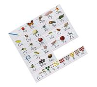 YARNOW 1 Set Alphabet and Numerals Learning Cards for Early Education Teaching Props for Room Decoration Engaging Spelling and Recognition Tools