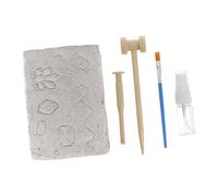YARNOW 1 Set Archaeological Digging for Natural Stone Excavation Kit Interactive Activity for Boys and Develop Patience and Carefulness Through Hands Exploration