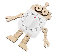 YARNOW 1 Set Assemble Busy Board DIY for Educational Manual Unfinished Gear Timer for Creative Imagination and Motor Skills Development
