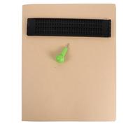 YARNOW 1 Set Braille Board Writing Tools, Plastic Braille Learning Set with Stylus and Paper, Classroom Study Supplies 4-Line 28-Cell