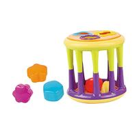 YARNOW 1 Set Building Blocks Cylinder Educational Plaything for Enhances Grasping Skills Promotes Hearing Development Engaging Sound for Early Learning