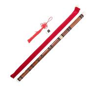 YARNOW 1 Set Chinese Style Bamboo Flute Portable Wind Instrument for Adults Durable and Easy to Play for Beginners for Music Education