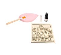 YARNOW 1 Set DIY Movable Block Printing Tool Set for Educational Science Kit Learn Printing Principles Fun Family Activity for Learning and Creativity