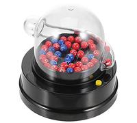 YARNOW 1 Set Electric Lottery Machine Fun Number Picker with Bingo Balls for Parties Cafes and Recreational Activities for Family Gatherings and Unique
