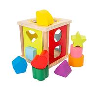 YARNOW 1 Set Geometric Assembling Intelligence Educational Plaything for Cognitive Development Safe Smooth Design for Happy Playtime for Boys Early Learning