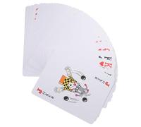 YARNOW 1 Set Giant Playing Card Extra Large Poker Cards for Parties Festivals Fun Game for All Ages for Trick Props Easy to Carry Store