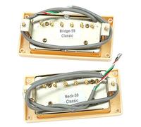 YARNOW 1 Set Guitar Replacement Pickup Dual Musical Instrument Pickup for Enhanced Creativity Easy Installation Compatible with Various Guitar Models Stylish Design for Unique Sound