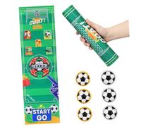 YARNOW 1 Set Mini Foosball and Bowling for Portable Interactive Soccer Board Game Encourages Teamwork and Coordination for Family Fun