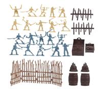 YARNOW 1 Set Pirate Skeleton Warrior Model Set Action Figures for Creative Role Play and Imaginative Battles Safe Materials and Detailed Design for Pirate Enthusiasts
