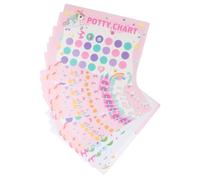 YARNOW 1 Set Potty Training Chart with Stickers for Reusable Potty Training Stickers Gentle Materials Engaging Design for Fun and Practical