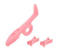 YARNOW 1 Set Violin Bow Holder - Violin Bow Hand Position Corrector with Grip Partner - Soft Silicone Viola Practice Aid for Home Beginners Student Helper Pink