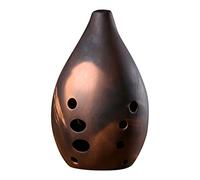 YARNOW 10-hole Xun Instrument Ceramic Ocarina g Key Ancient Chinese Flute for Beginners and Performers Traditional Purple Clay Music Instrument Random Style