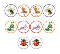 YARNOW 10 Packs Colour Changing Potty Training Stickers for Boys with Reusable PVC Adhesive Marine Animal Decals Suitable for ’s Toilet Training at Home or Public Restrooms