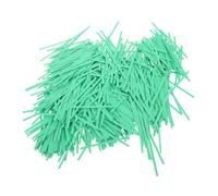 YARNOW 1000Pcs Kraft Paper Cable Ties Flexible Reusable Fasteners Green | DIY Gift Wrapping Fasteners, Bread Bag Closing, Cookie Tightening, Pastry Package Securing, Snack Pouch Sealing