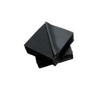 YARNOW 100pcs Black Microfiber Cleaning Cloth for Sunglasses Eyeglasses Lens Screen 15x15cm Reusable Glasses Care Cloth for Electronic Devices and Jewelry