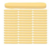 YARNOW 100pcs Compressed Facial Sponges, round Travel Makeup Removal Pads with Rich Lather, Individually Wrapped Sponge for Face Cleansing and Exfoliating, Ergonomic Design for Easy Use