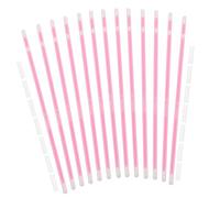 YARNOW 100pcs Glossy Stick Bracelet Glow Sticks Glow Supply Glow Stick Bulk Glowing Prop Bulk Glowsticks Neon Glow Bracelets Glow Stick Wand Neon Decorations Pink Plastic