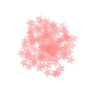 YARNOW 100pcs Glow the Dark Star Wall Stickers 3D Acrylic Luminous Stars for Bedroom and Ceiling Decor, Adhesive Star-Shaped Decals for ’s Nursery