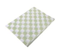 YARNOW 100pcs Green Checkered Tissue Paper for Gift Wrapping, 14x20 Inch Multipurpose Paper with Elegant Sage Check Pattern, for Wrapping Handmade Soaps and Coffee Shop Packaging