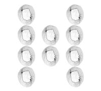 YARNOW 100pcs Invisible Elastic Lines Hair Net Stretchable Nylon Mesh Wig Nets Black for Dance Hair for Buns Extensive Use