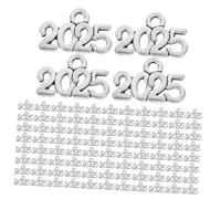 YARNOW 100Pcs Mini Zinc Alloy Keychain Charms for Graduation Necklace Pendants DIY Jewelry Making Accessories Compact Lightweight