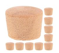 YARNOW 100pcs Wooden Plugs Cork Beehives Plug Covers for Screw Holes Replacement Wood Stoppers