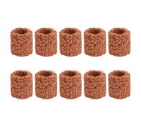 YARNOW 10pcs Aquarium Filter Rings Ceramic Filter Rings for Fish Tank with Safe Space and Wide Adherent Parasitism Area Suitable for Aquarium Water