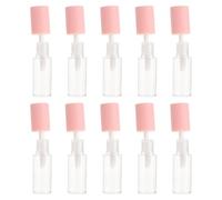 YARNOW 10pcs DIY Lip Gloss Tubes for Women, 4ml Small Size Refillable Lip Color Containers Made of Pp and Pet, for Travel and DIY with Family and Friends