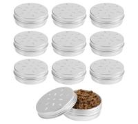 YARNOW 10Pcs Dog Scent Training Boxes Aluminum Dog Nose Training Holder for Scent and Games, Sturdy Tool to Train Snuffle Ability and Release Excess Energy