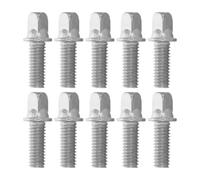 YARNOW 10pcs Drum Screws for Secure Mounting Drum Key Bolts for Percussion Instrument Parts Accessories