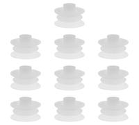 YARNOW 10pcs Dual-groove Plastic Pulley Wheel for Cassette Decks and Audio Equipment, Smooth Operation 2.2mm Groove Size, for DIY Engineering Projects and Robotics Applications