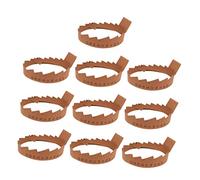YARNOW 10pcs Guzheng Code Accessories D-tuning Placement Paper Zheng Code Installation Tools Precise Positioning