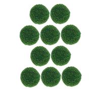 YARNOW 10pcs Miniature Faux Greenery Balls Artificial Topiary for Dollhouse Garden and Micro Landscape Decor for DIY Projects and Creative Expressions