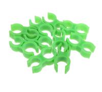 YARNOW 10pcs Plastic Fire Extinguisher Bracket Holder for Secure Fixation and Easy Use, Wall Mount Clip for Fire Extinguisher Pipes, Suitable for Office and Safety Applications