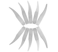 YARNOW 10pcs Precision Lab Forceps Ergonomic Non Slip Tweezers for Weight Balance Scale Handling Metal Design for Enhanced Accuracy Experimental Work and Scientific Research