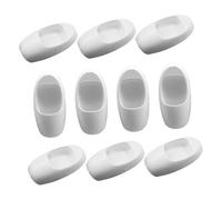 YARNOW 10pcs Scale Miniature Urinal Micro Bathroom Model Decor for Architectural Dollhouse DIY Mini Toilet Craft for School Projects and Imaginative Play