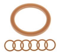 YARNOW 10pcs Silicone Sealing Rings for Bottle Lid Flexible Milk Tea Replacement Gaskets Canning Seals Lid Seal Replacement for Water Bottle Ring and Jar