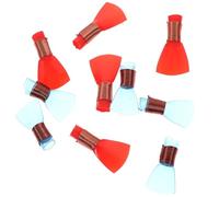 YARNOW 10pcs Suona Reeds Suona Accessories Plastic and High-class Copper Wire Labor-saving Unique Design Good Sound Quality Professional Musical Instruments Random Color