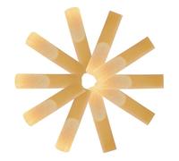 YARNOW 10pcs Tenor Saxophone Reeds Strength 1.5 Reed Material Thinner No Burrs Well-designed for Professional Saxophone Players