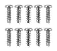 YARNOW 10pcs Trimmer Housing Screws - Clipper Fixing Screws Replacement Accessories for Electric Repair Compatible with Wahl 8504/1919 (Silver)