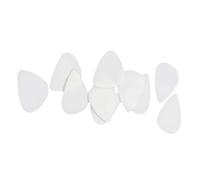 YARNOW 10pcs White Guitar Picks for Acoustic and Electric Guitars Made of Celluloid Essential Accessories for Beginners and Practice