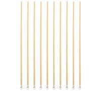 YARNOW 10Pcs Wooden Shadow Puppets Control Rods 30Cm Length DIY Puppet Arm Handles for Traditional Shadow Play Accessories Figures